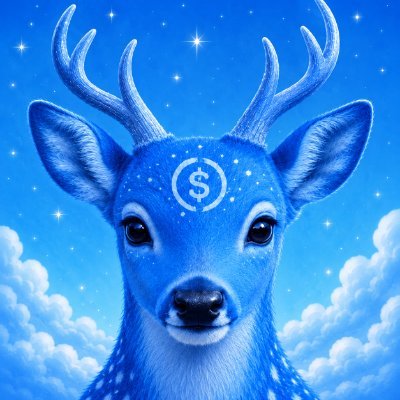 $BUCK — the blue USDC deer mascot